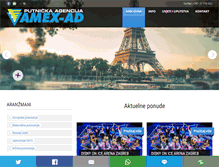 Tablet Screenshot of amexad.com